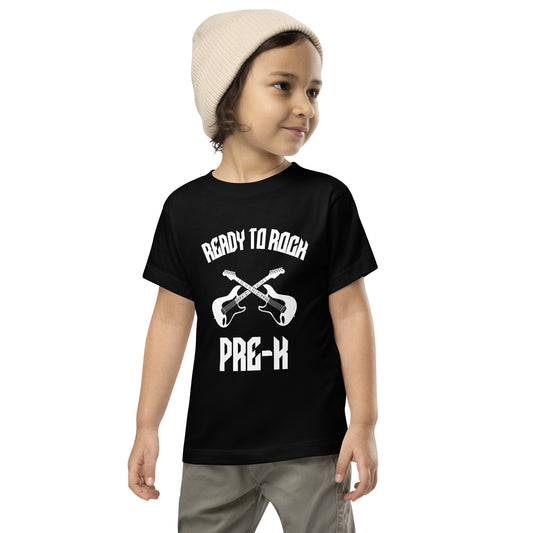 3T-5T "Ready to Rock PreK" Rock and Roll Back to school Back 2 School new grade level tee t shirt