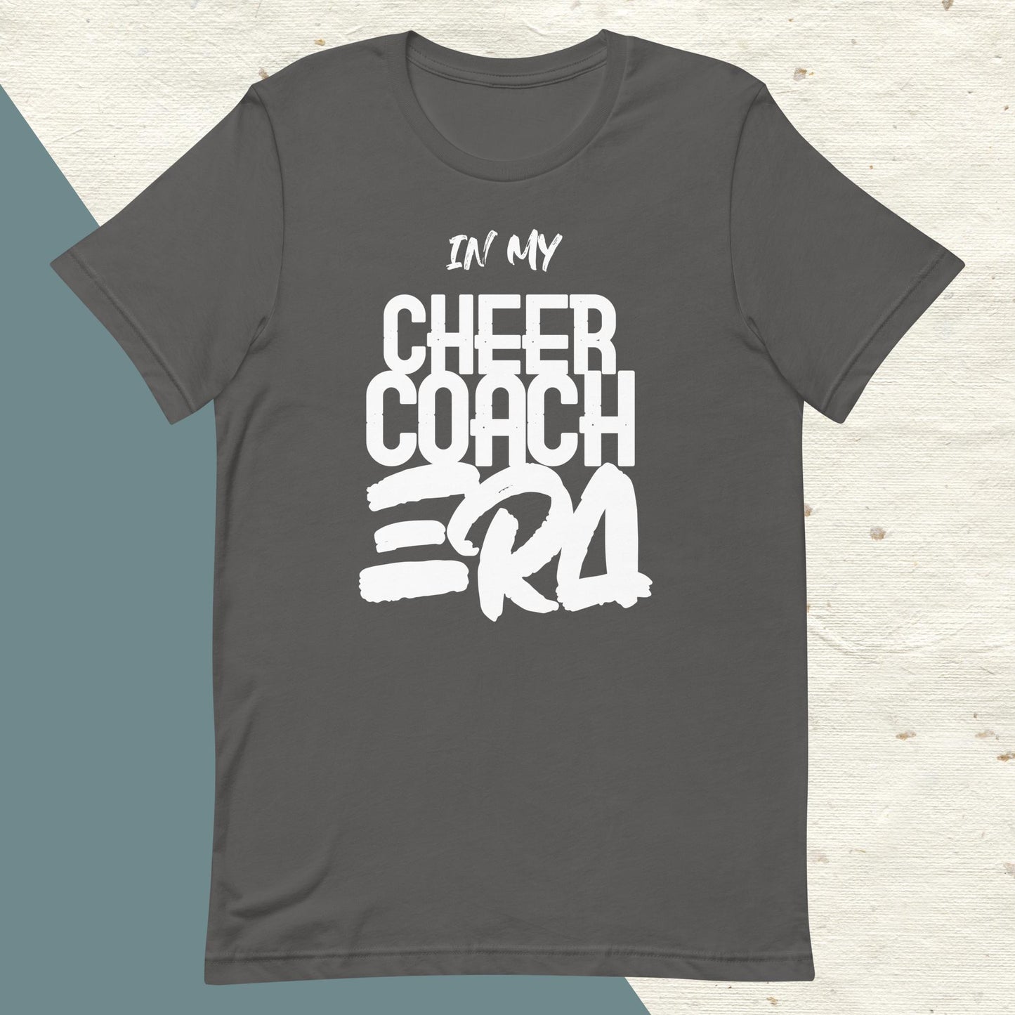 ADULT "In my CHEER COACH ERA" back to school tee t shirt