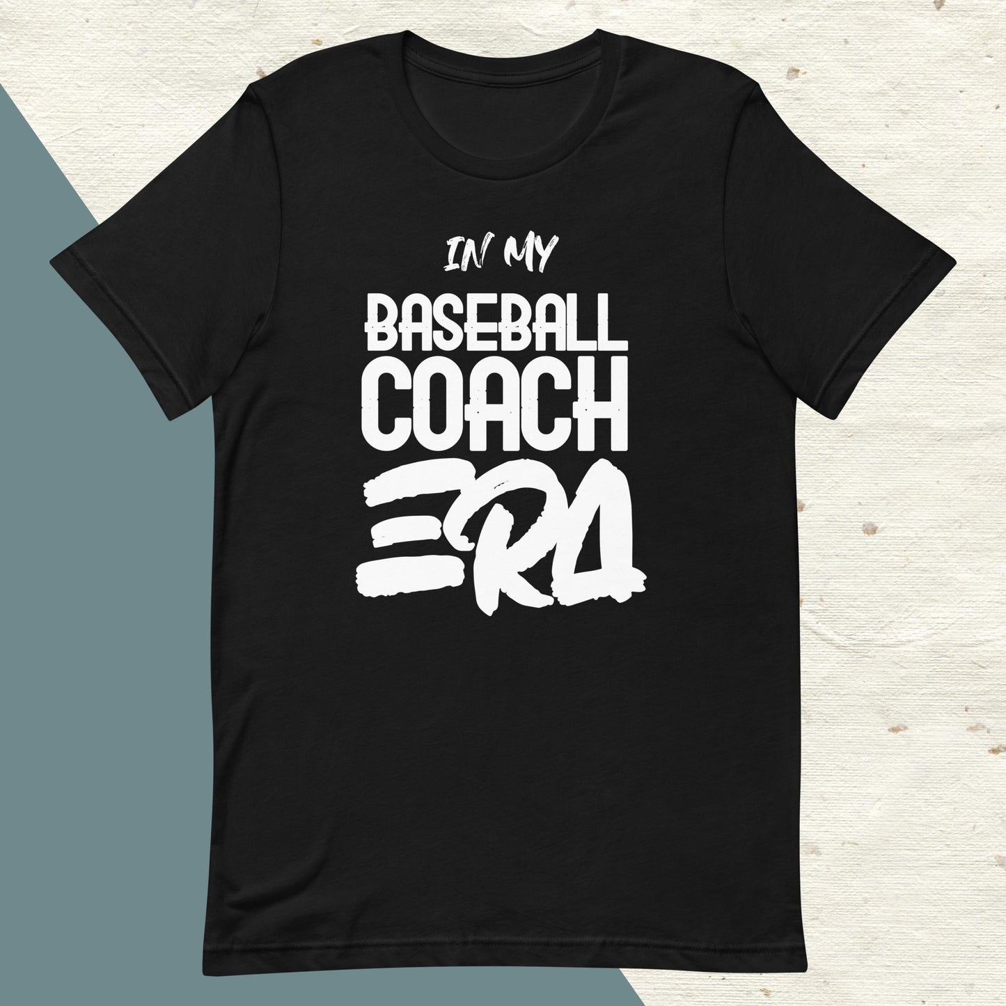 ADULT "In My BASEBALL COACH ERA" back to school tee t shirt