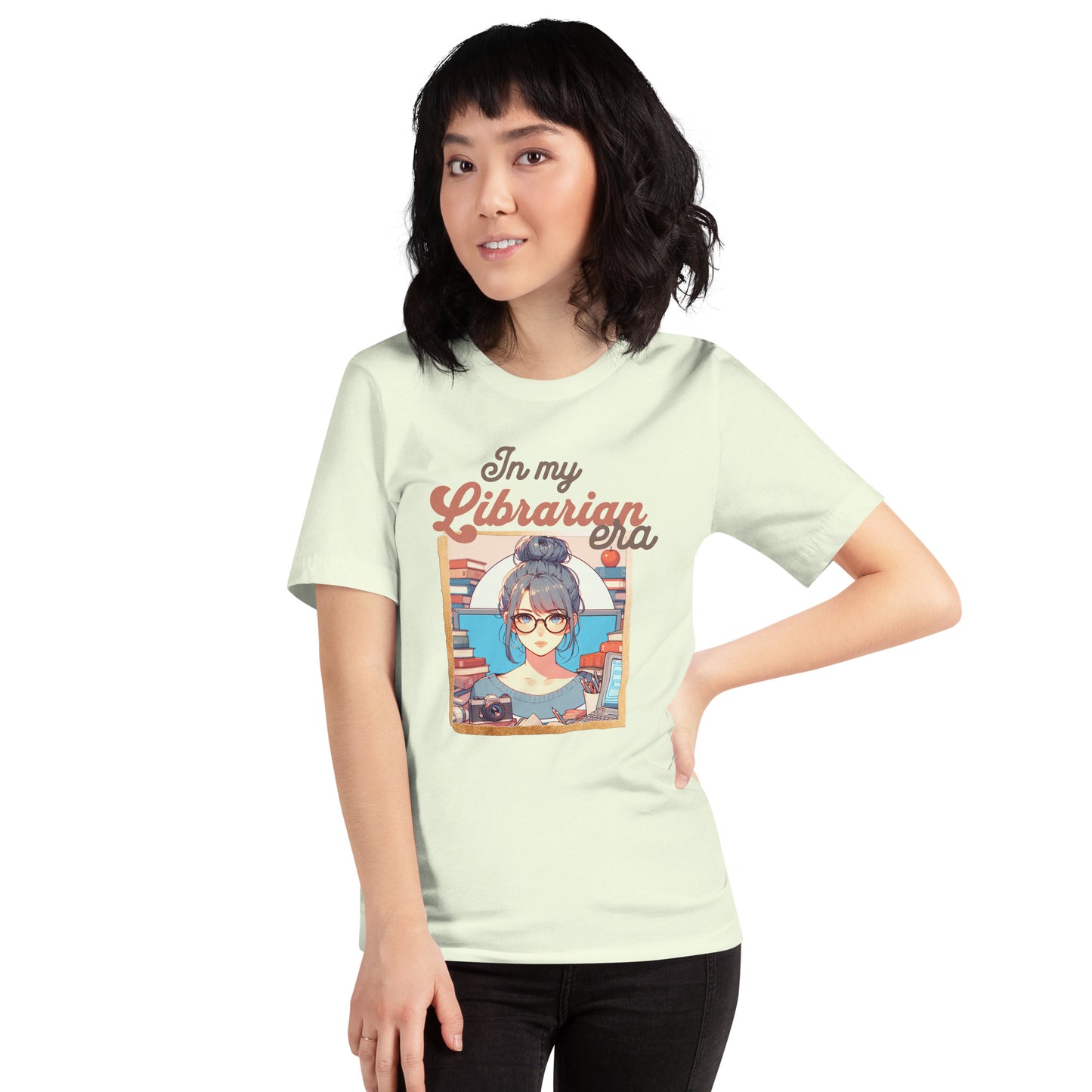 ADULT "In my Librarian era" graphic tee t shirt