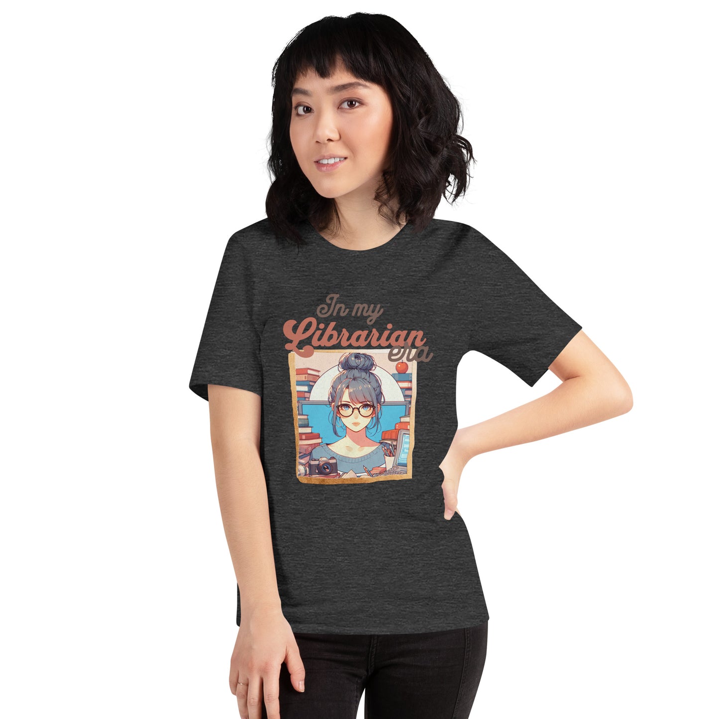 ADULT "In my Librarian era" graphic tee t shirt