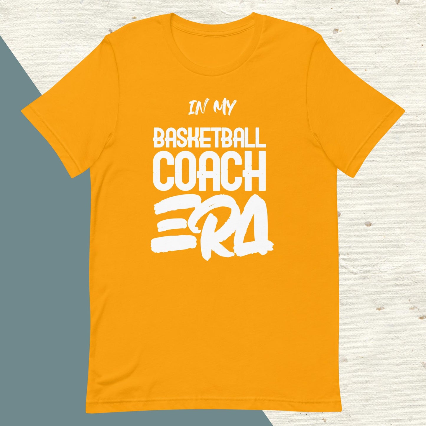 ADULT "In my BASKETBALL COACH ERA" back to school tee t shirt