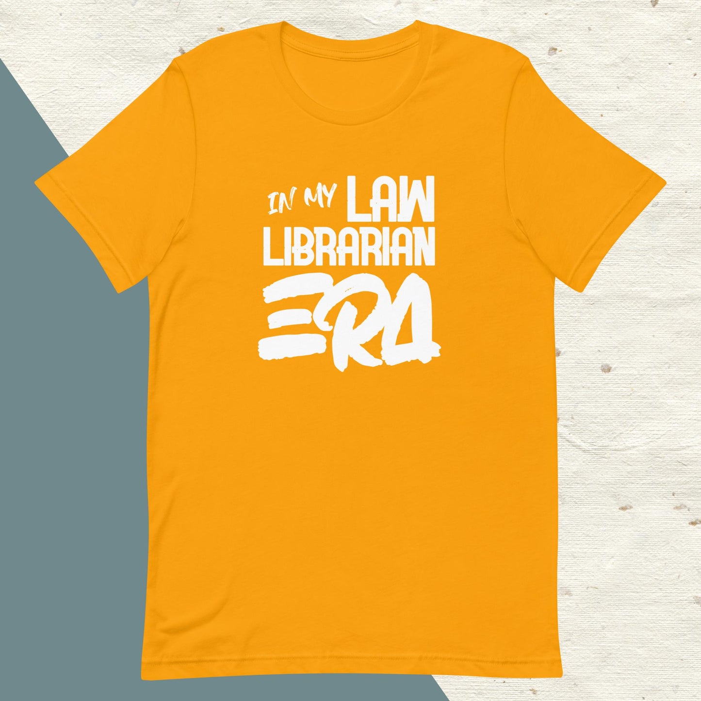 ADULT "In my LAW LIBRARIAN ERA" back to school tee t shirt