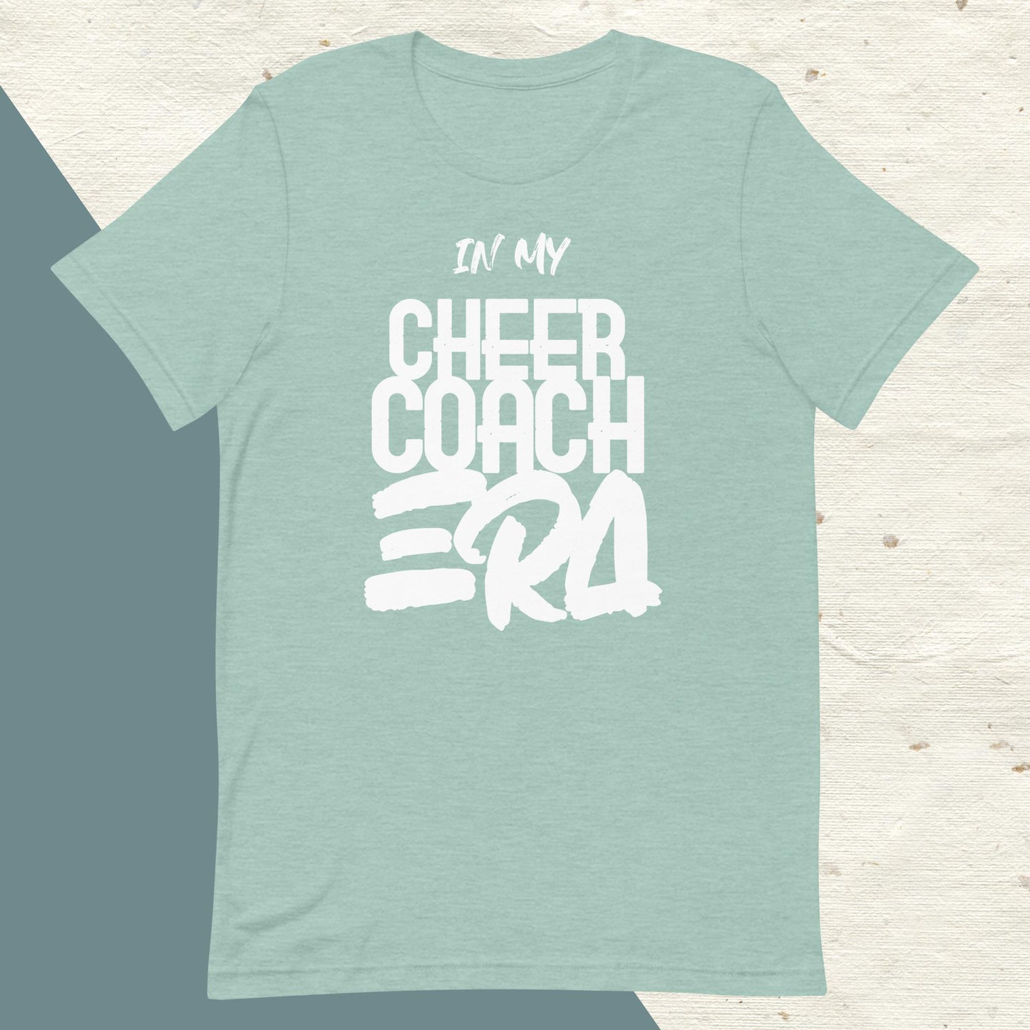 ADULT "In my CHEER COACH ERA" back to school tee t shirt