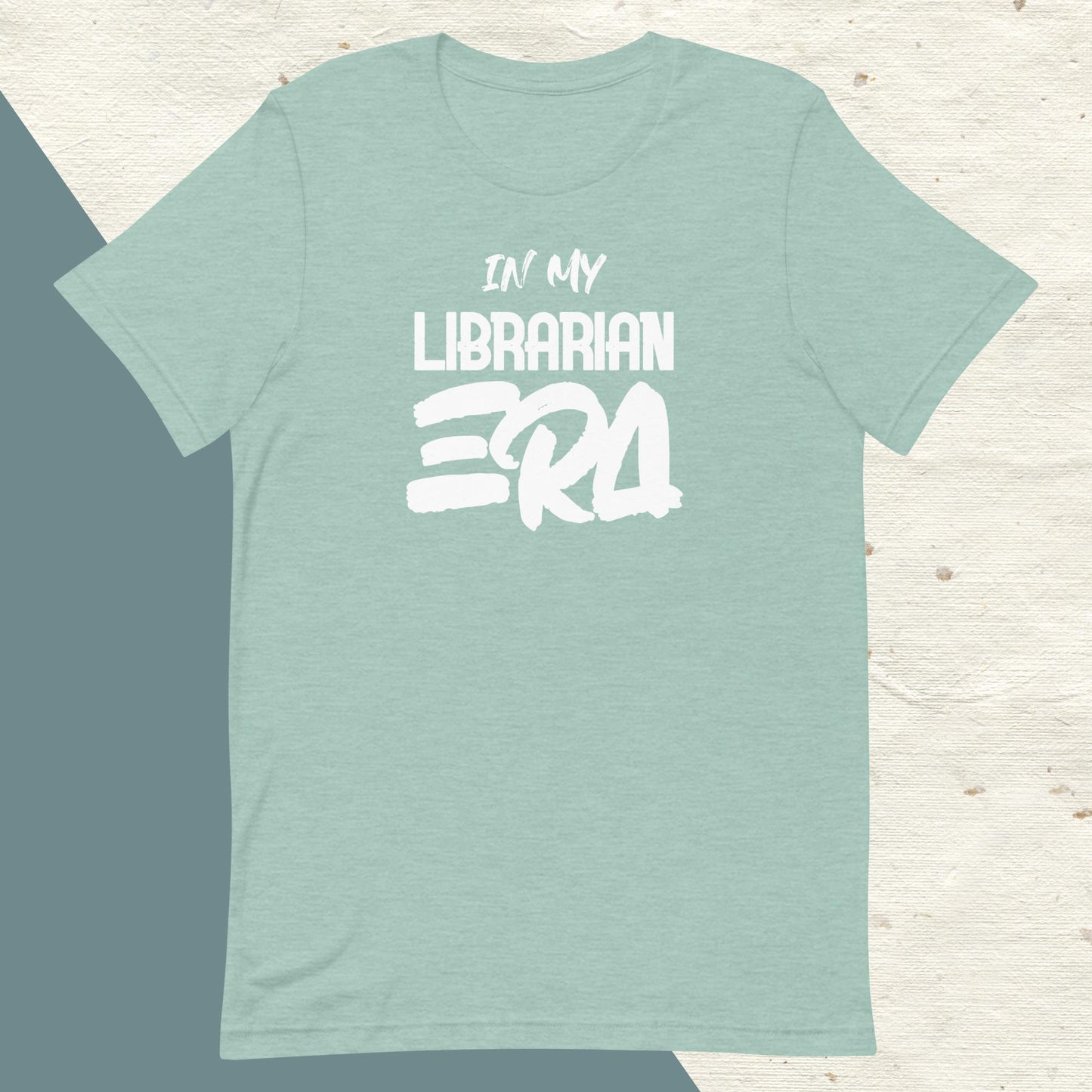 ADULT "In my LIBRARIAN ERA" back to school tee t shirt