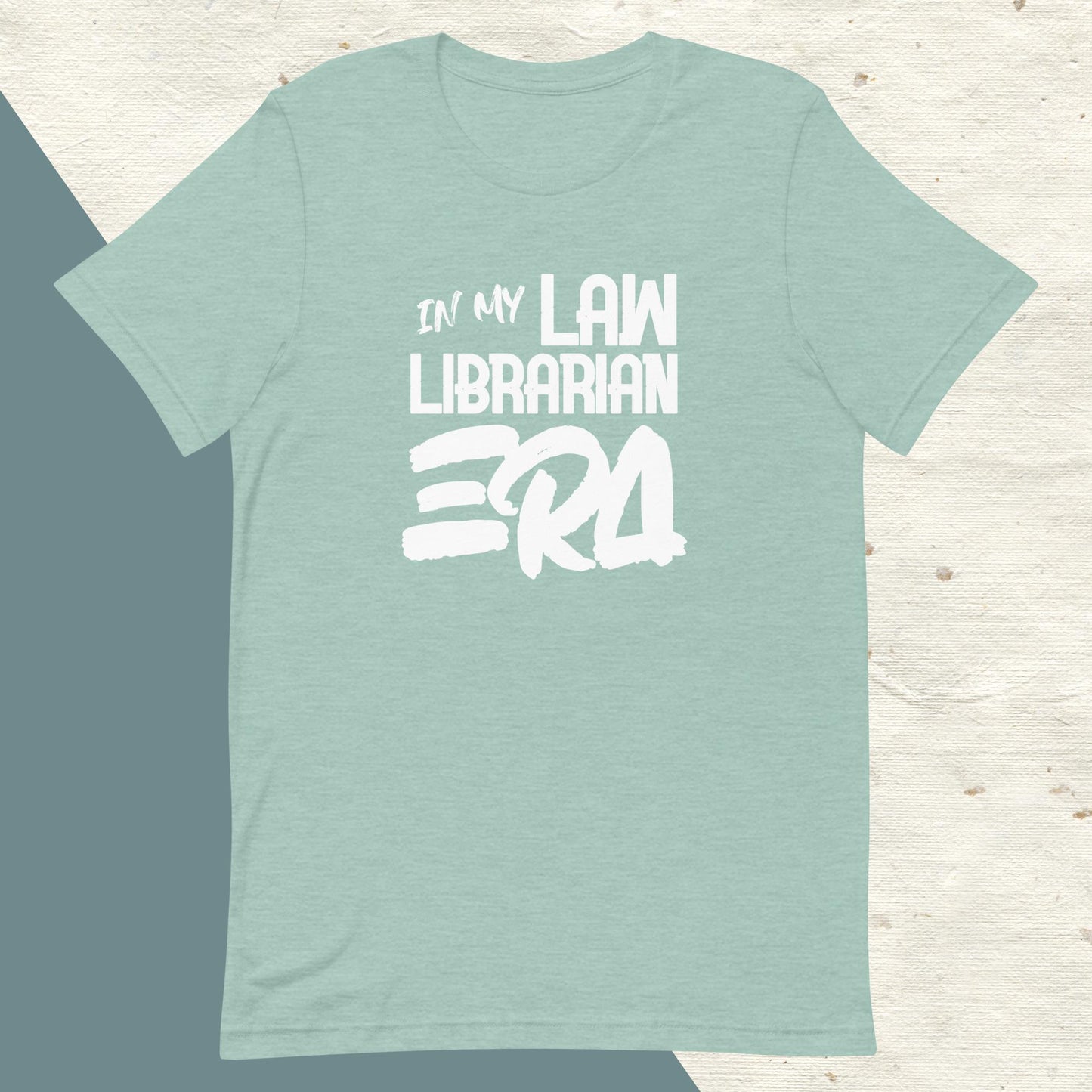 ADULT "In my LAW LIBRARIAN ERA" back to school tee t shirt