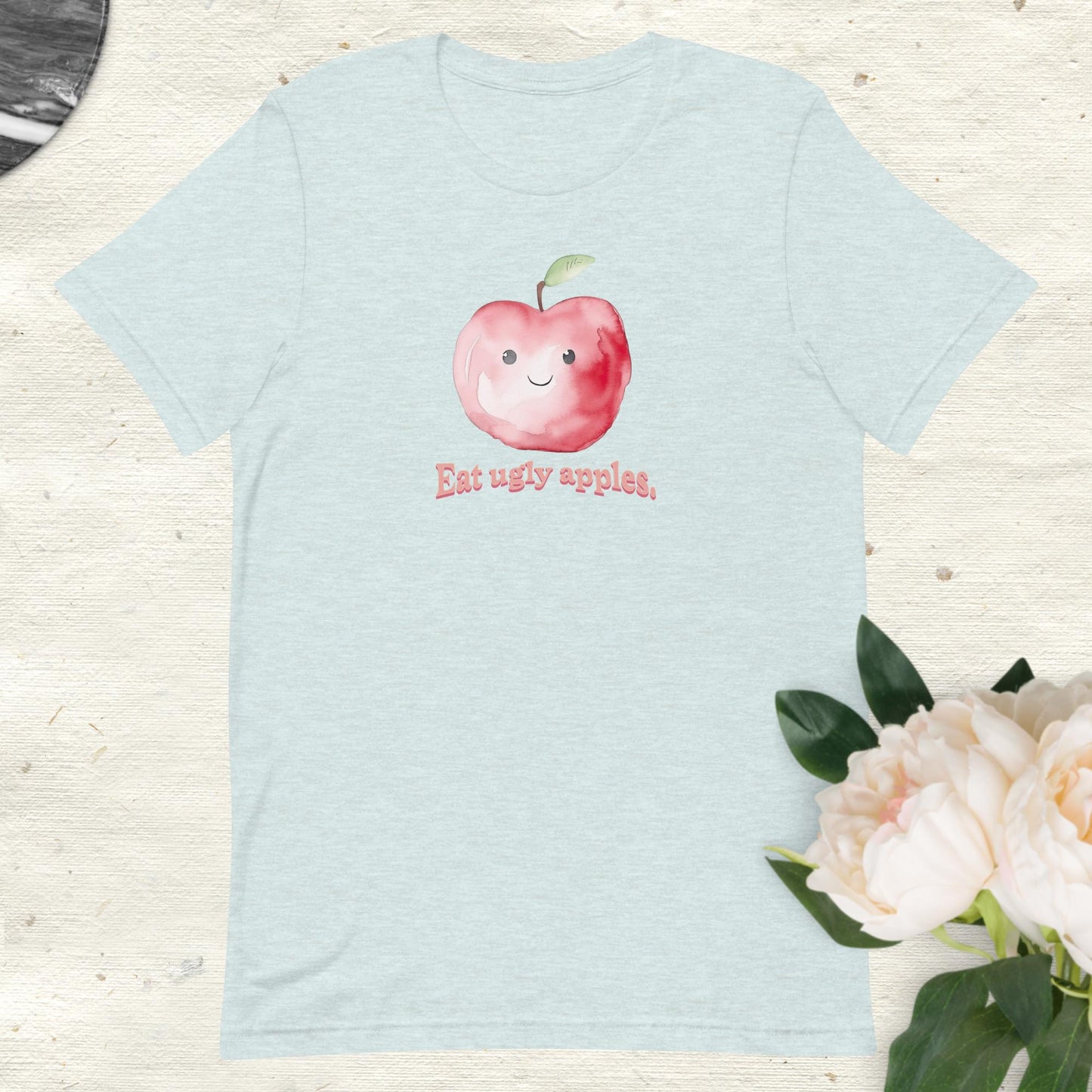 ADULT "Eat Ugly Apples" Farm and Ranch Organic Farming Apple Shirt