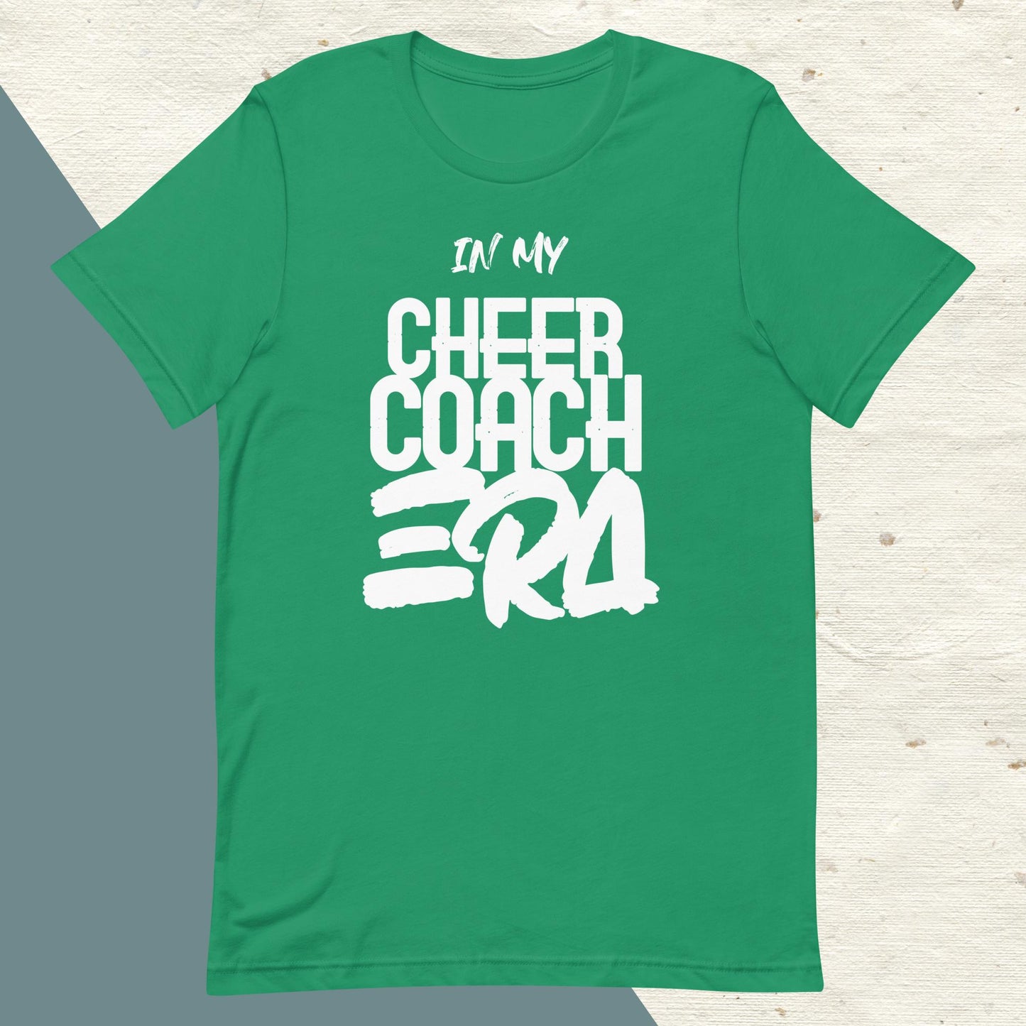 ADULT "In my CHEER COACH ERA" back to school tee t shirt