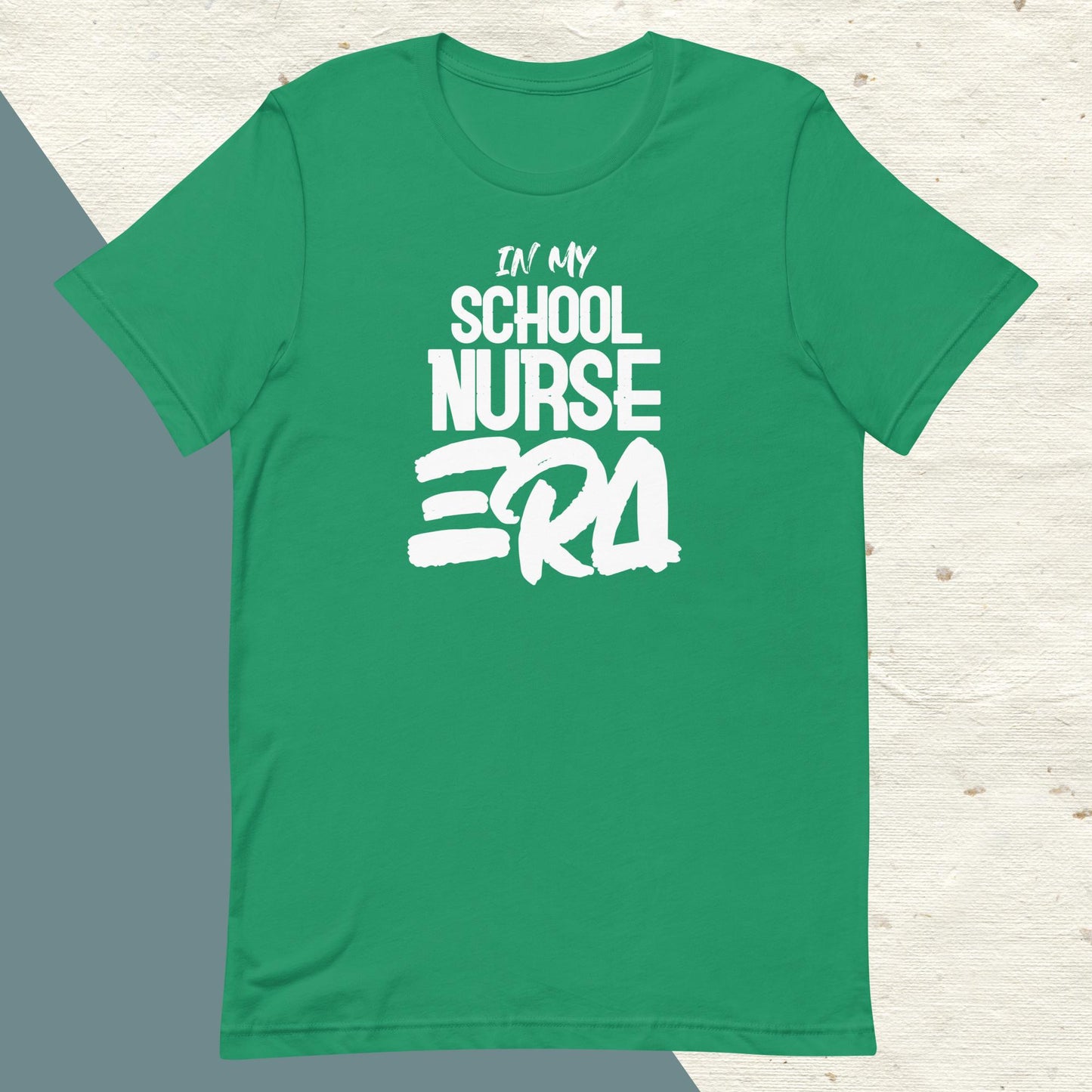 ADULT "In my SCHOOL NURSE ERA" back to school tee t shirt