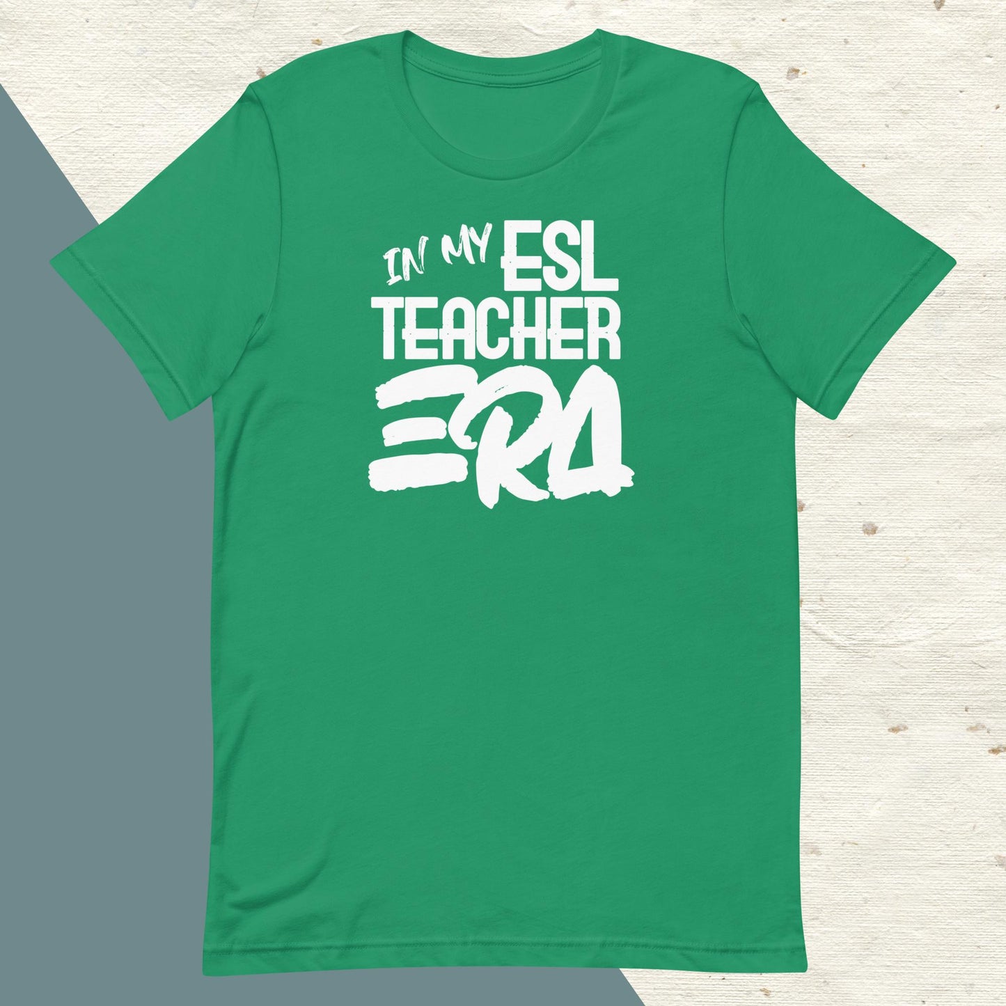 ADULT "In my ESL TEACHER ERA" back to school tee t shirt