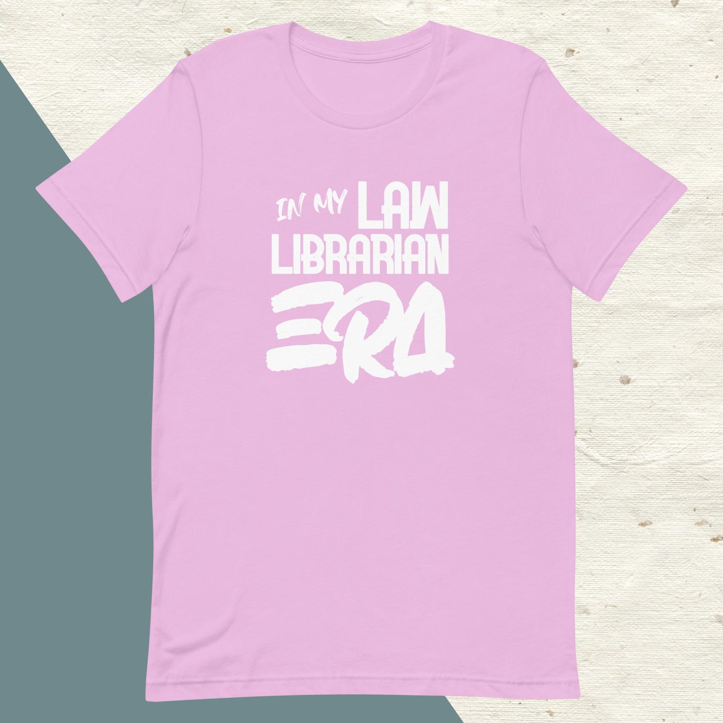 ADULT "In my LAW LIBRARIAN ERA" back to school tee t shirt