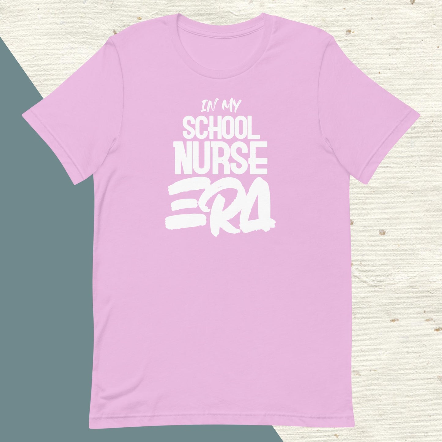 ADULT "In my SCHOOL NURSE ERA" back to school tee t shirt