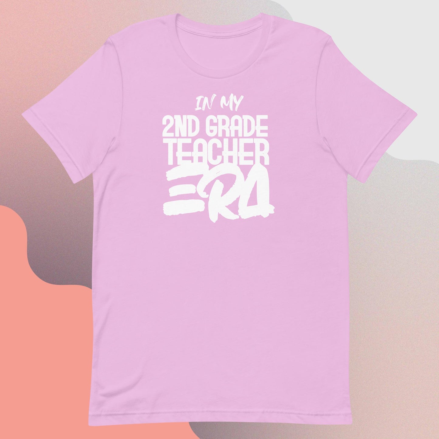 ADULT "In my 2ND GRADE TEACHER ERA" back to school tee t shirt