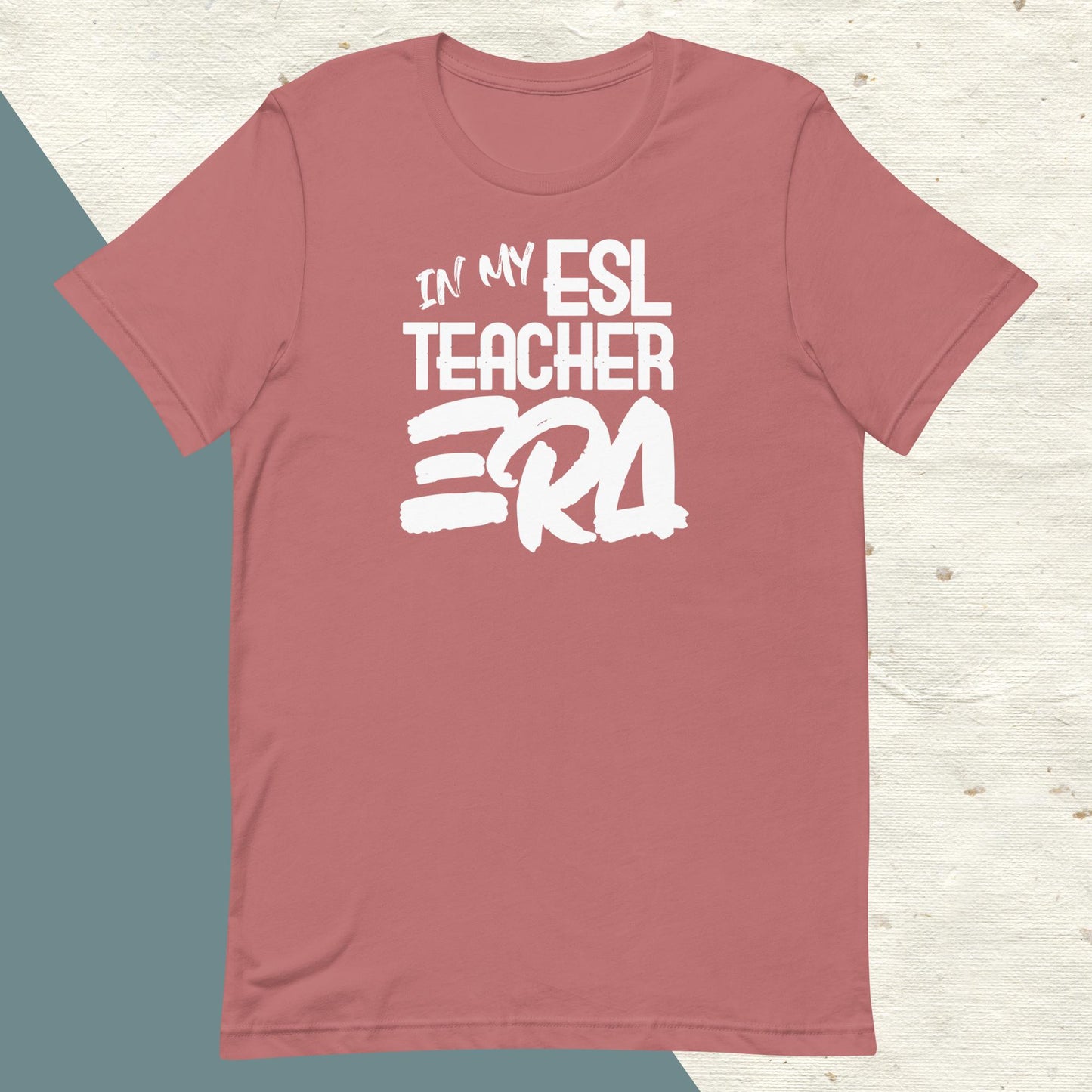 ADULT "In my ESL TEACHER ERA" back to school tee t shirt