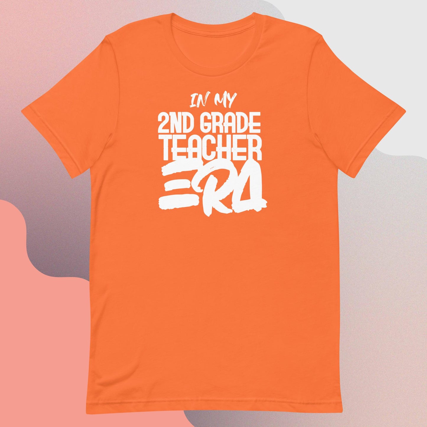 ADULT "In my 2ND GRADE TEACHER ERA" back to school tee t shirt