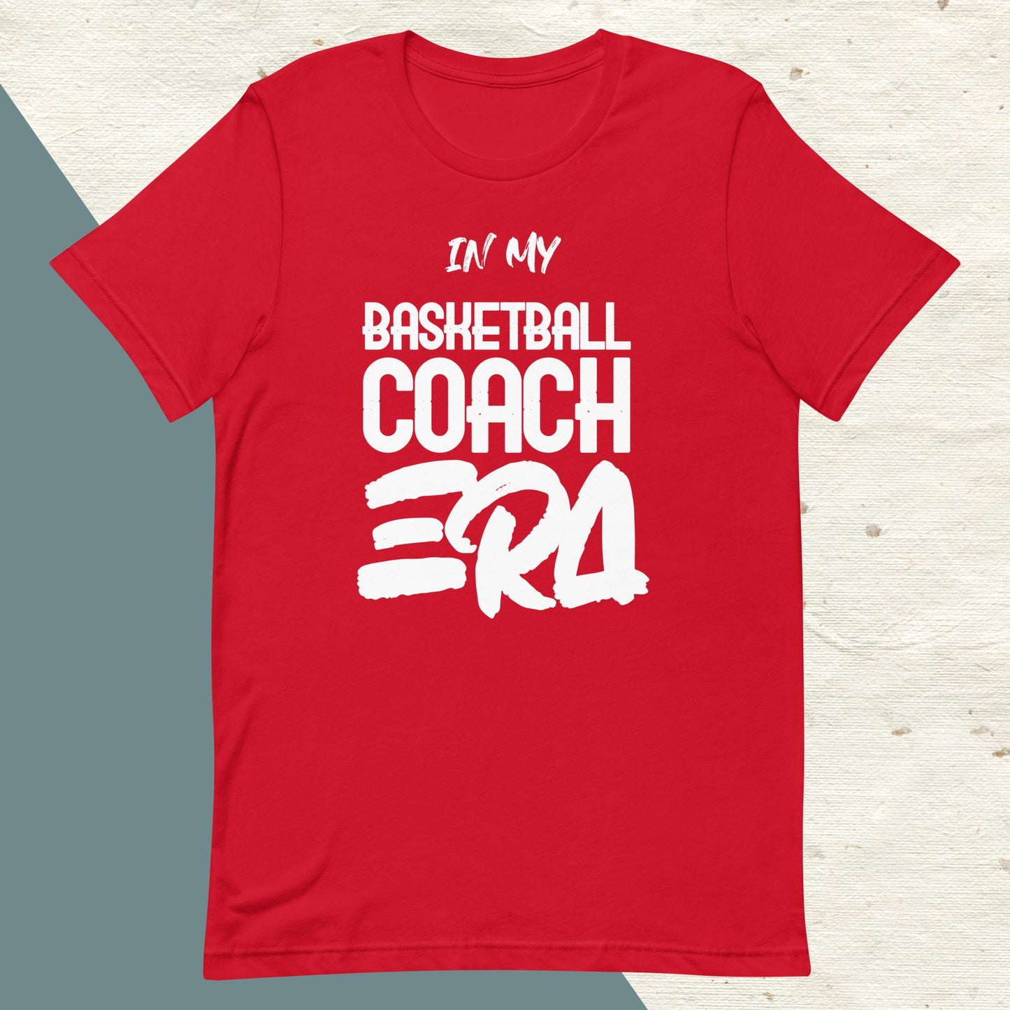 ADULT "In my BASKETBALL COACH ERA" back to school tee t shirt