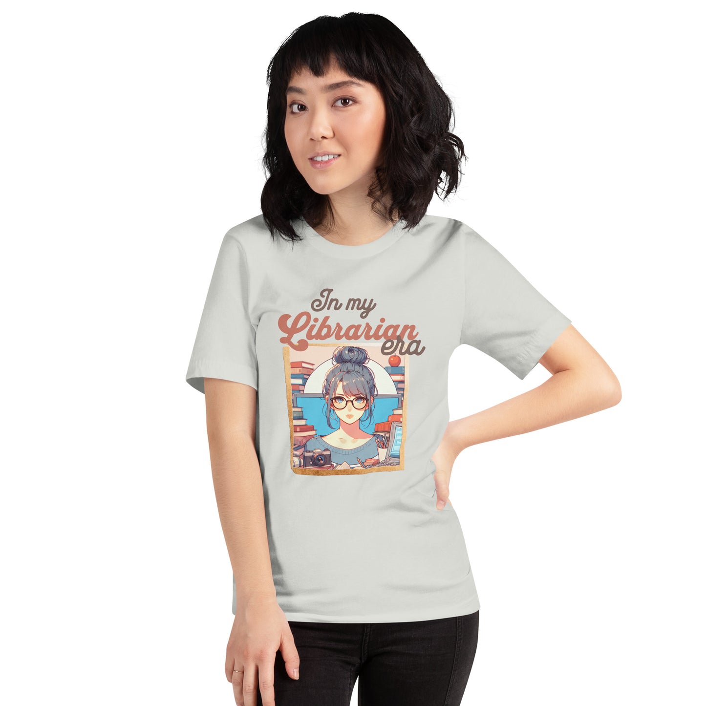 ADULT "In my Librarian era" graphic tee t shirt