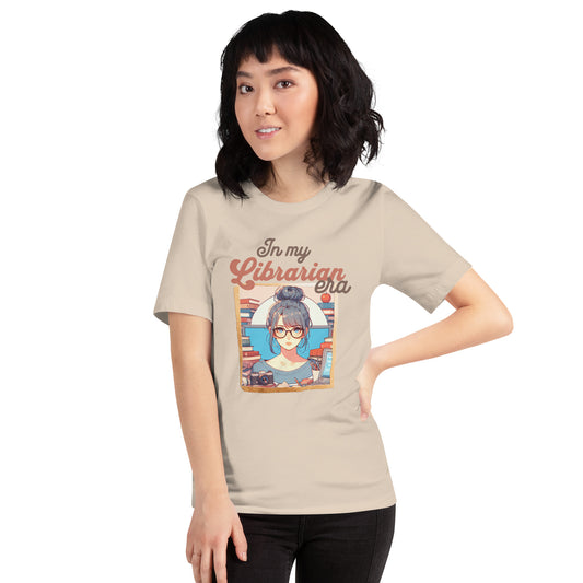 ADULT "In my Librarian era" graphic tee t shirt