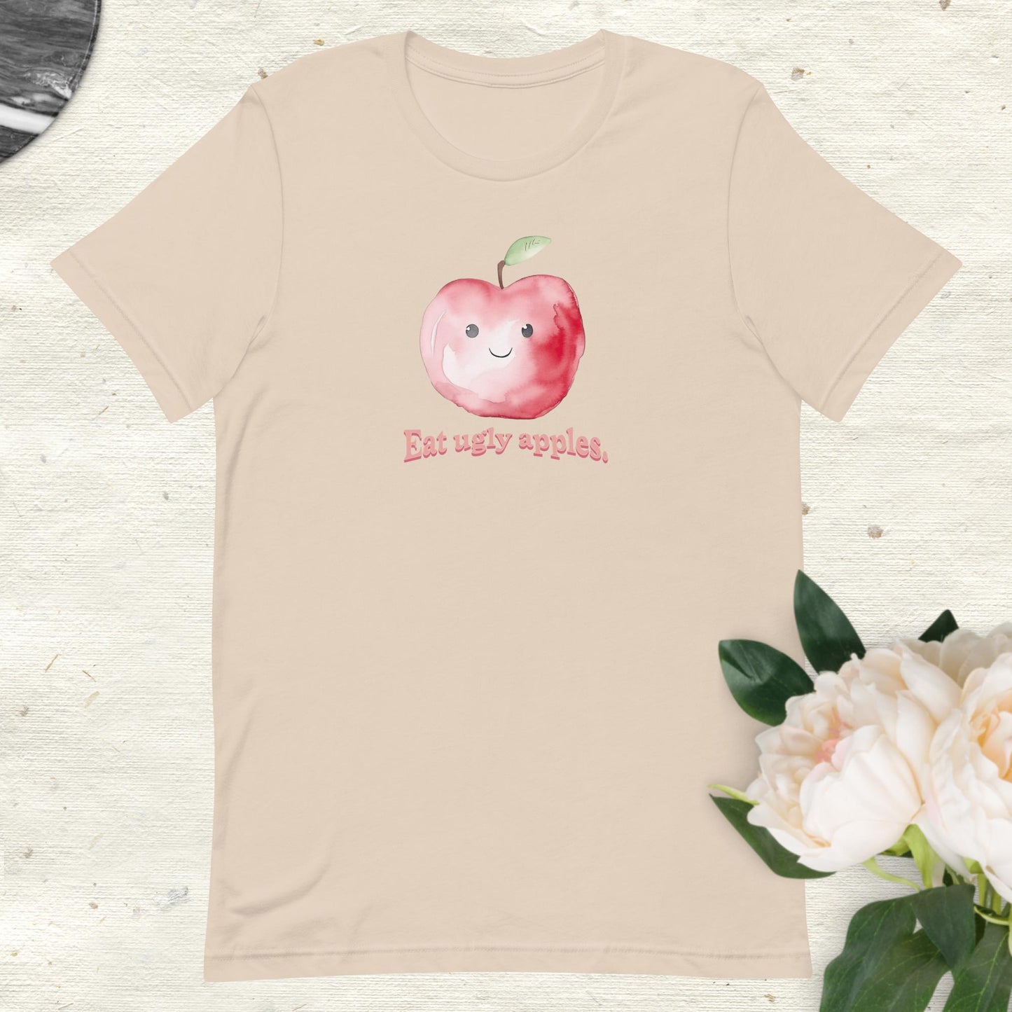 ADULT "Eat Ugly Apples" Farm and Ranch Organic Farming Apple Shirt