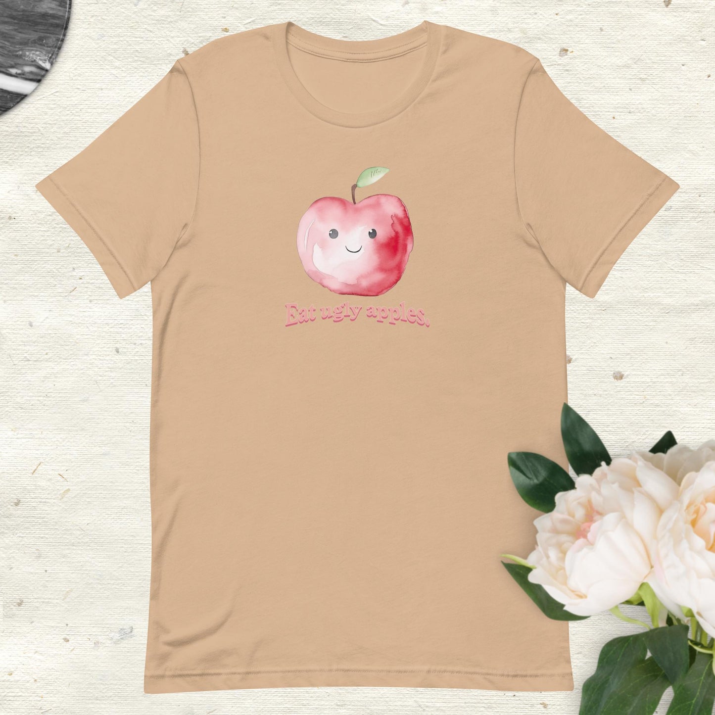 ADULT "Eat Ugly Apples" Farm and Ranch Organic Farming Apple Shirt