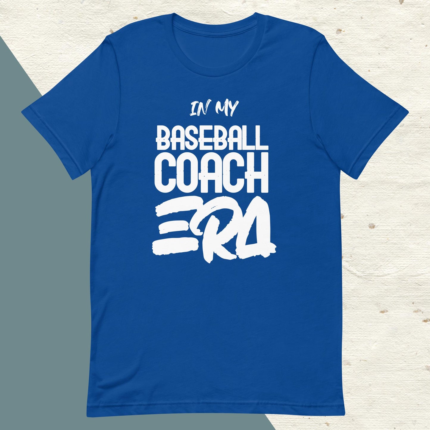 ADULT "In My BASEBALL COACH ERA" back to school tee t shirt