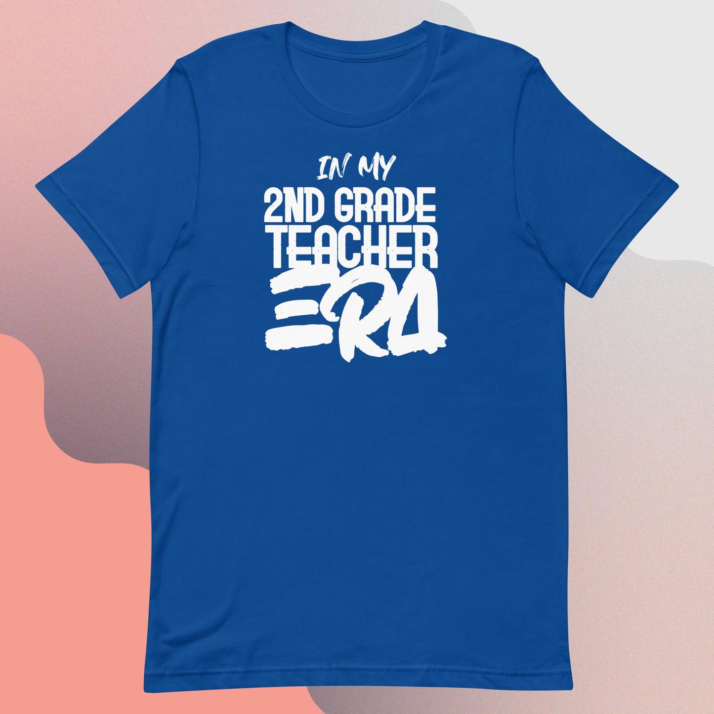 ADULT "In my 2ND GRADE TEACHER ERA" back to school tee t shirt