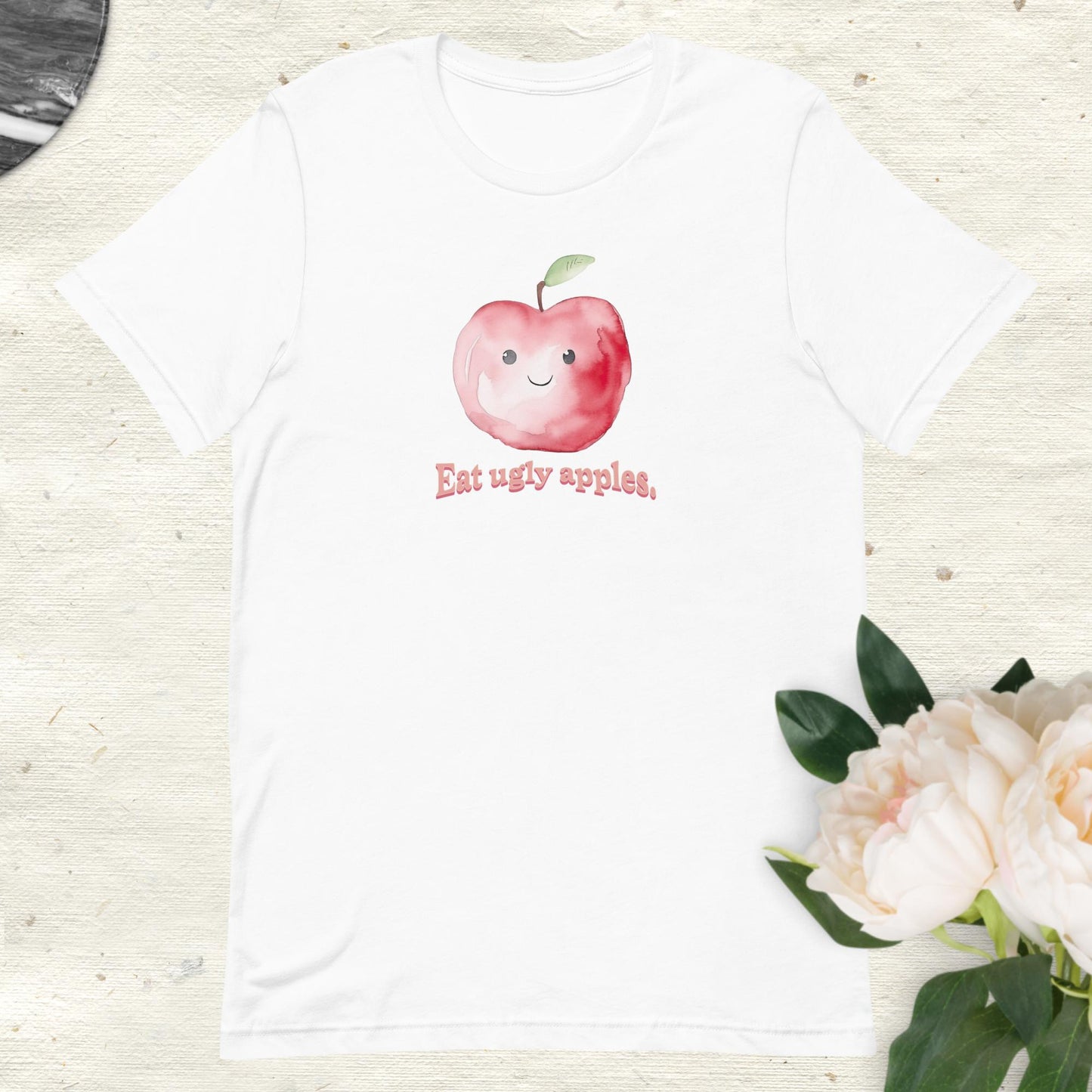 ADULT "Eat Ugly Apples" Farm and Ranch Organic Farming Apple Shirt